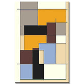 Painting by Numbers Art Abstract Painting Geometry Colored Rectangles I